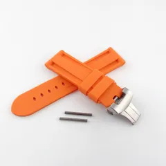 2025年最新】ラバーベルト mm オレンジ パネライの人気アイテム - メルカリ