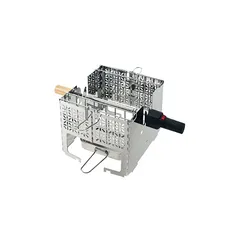 ロゴス くるくるクッキンググリル シルバー【新品・未使用未開封】 くるくるクッキングリル |ギア|グリル・たき火・キャンドル|卓上
