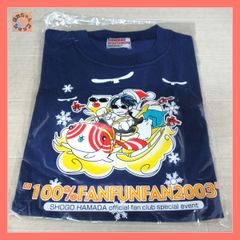 新品 浜田省吾 100％ FAN FUN FAN 2003 Tシャツ (3033
