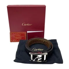 2024年最新】カルティエ Cartier リバーシブル メンズ ベルト (カット