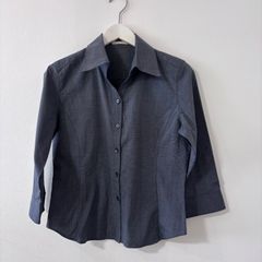 (25165)　COMMECA DE MODE コムサデモード  コットン シャツブラウス
