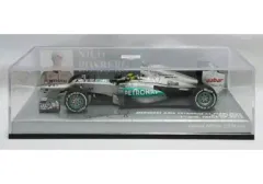 【中古】ミニカー 1/43 メルセデス AMG ペトロナス F1チーム W03 1st WIN 中国GP 2012 aabar#8(シルバー×グリーン×ブラック) [410120108]