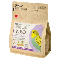 黒瀬ペットフード ＮＥＯ クローバータイプ Ｓ ５００ｇ 鳥 フード エサ 餌 ペレット