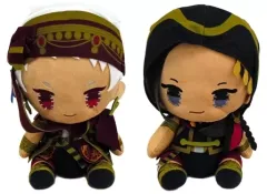 【中古】ぬいぐるみ 全2種セット カリム＆ジャミル スペシャルハンドメイド風お座りぬいぐるみ 「ディズニー ツイステッドワンダーランド」