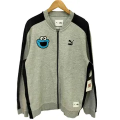 プーマ PUMA キャラクター コラボ ベロアライン ジップアップ スウェット スタジャン メンズ import：L のサムネイル