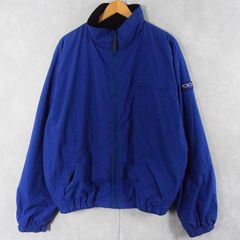 90's Ralph Lauren "POLO SPORT" パッチ付き フリースライナー ナイロンジャケット XL