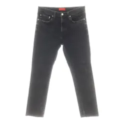 【中古】レッドカード RED CARD × BEAMS ストレッチ コットン ジーンズ デニムパンツ ブラック【サイズ33】【メンズ】