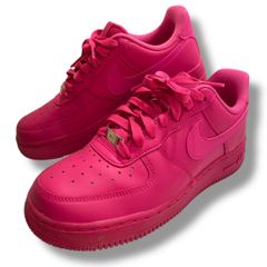 NIKE air force1 07Fireberry ナイキ エアフォースワン 07ファイヤーベリー 美品 レーザー 光沢 耐久性 快適 ピンク 23.5㎝ レディース ゴーゴー古着セントラルパーク名古屋店NO.783