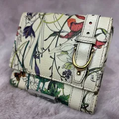 GUCCI グッチ 折り財布 二つ折り財布 Wホック フローラ 花柄 アビー エレガンス ウォレット メンズ レディース ユニセックス B-143
