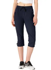 スポーツウェア カプリパンツ 七分丈パンツ アウトドアハーフパンツ トレーニングウェア フィットネスウェア レディース 快適 速乾
