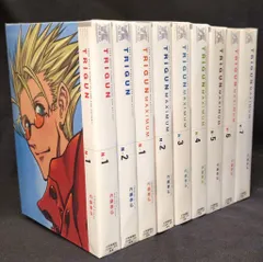 トライガンマキシマム TRIGUN MAXIMUM 新装版 全7巻➕2冊付き トライガン 新装版＋マキシマム 新装版 全巻初版 帯付き多数