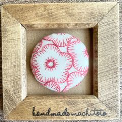 刺繍【ヘアゴム】【ポニーフック】【ブローチ】選べるパーツ　no.135