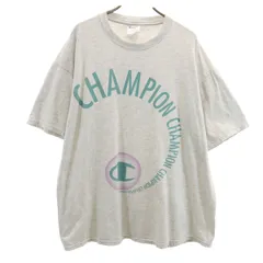 Champion チャンピオン 半袖 Tシャツ XL ライトグレー メンズ 古着