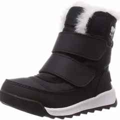 ソレル SOREL チルドレンウィットニー２ストラップ ＷＰ スノーブーツ 防寒ブーツ タウンブーツ NC3875 010 CHILDRENS WHITNEY II STRAP BLACK