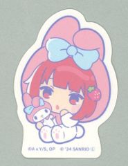 [중고] 스티커 스티커 아리마 카나 ×마이멜로디 스티커 [[추시의 아이] × 산리오 캐릭터즈 POP UP STORE]