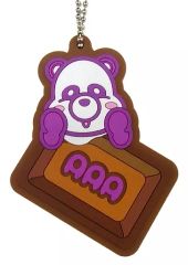 [중고]키홀더·마스코트(여성) 우노 실채자(퍼플) 러버 매력 [이치반 복권 AAA 에~판다 제3탄] J상