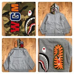 A BATHING APE　KAWS　フルジップパーカー A BATHING APE アベイシングエイプ 05AW ×KAWS BABY MiLO カウズ