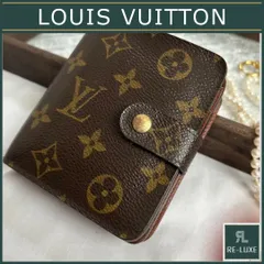 【値下】✦美品✦ルイヴィトン モノグラム 二つ折り 折り財布  コンパクトジップ E231108-4