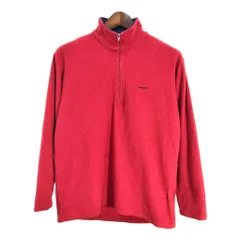 USA製 patagonia パタゴニア キャプリーン ハーフジップ フリースジャケット アウトドア ワンポイントロゴ (メンズ L) 中古 古着 S5519