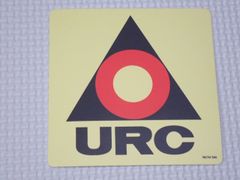 URCレコード オリジナルロゴ コースター 9cm
