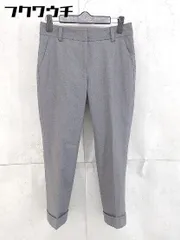 ◇ NATURAL BEAUTY BASIC ナチュラルビューティーベーシック クロップド パンツ サイズXS グレー レディース 【中古】 【1103220007992】