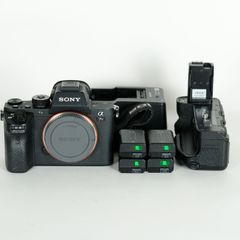 SONY α7R II 本体 バッテリー レンズキャップ SONY α7R II 本体 バッテリー レンズキャップ