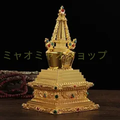 仏教美術　古銅宣徳銅　仏塔　紙鎮　置物　V　R6269 2025年最新】仏塔の人気アイテム - メルカリ