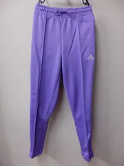 adidas ロングパンツ 紫 レディースＬサイズ 新品 アディダス