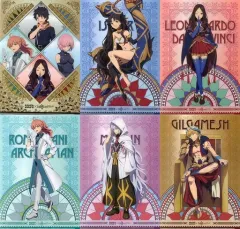 【中古】クリアファイル 全6種セット A4描き下ろしクリアファイル 「ココス×Fate/Grand Order -絶対魔獣戦線バビロニア-×ウルクの饗宴キャンペーン」 メニュー注文特典第2弾