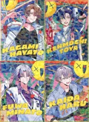 【中古】キャラカード ROF-MAO ホロ仕様トレーディングカードセット(4種) 「CD バーチャルYouTuber にじさんじ ROF-MAO / Overflow 初回限定盤」 UNIVERSAL MUSIC STORE購入特典