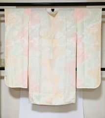 色留袖 正絹 一越 刺繍 雲に菊紅葉 花筏 154cm前後ベスト 美品 色留袖 正絹 一越 刺繍 雲に菊紅葉 花筏 154cm前後ベスト 美品