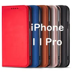 iPhone ケース 11Pro 手帳型　スタンド　マグネット　カード収納