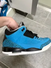 2025年最新】AIR JORDAN 3 POWDER BLUEの人気アイテム - メルカリ