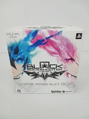 PSP ブラック★ロックシューター THE GAME ホワイトプレミアムボックス 【アートワークス未開封】 【MA6G20-378】