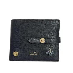 A.D.M.J. ビジュー付き長財布 黒 楽天市場】admj 財布 長財布 エーディーエムジェイ 薄い