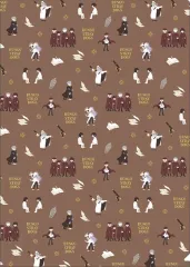 【中古】クリアファイル 集合 ゆるパレット A4クリアファイル ブラウン 第4シーズン 「文豪ストレイドッグス」