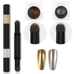 【新品未開封】 ネイル ミラーパウダー ネイルポイントペン グリッター ネイルアート ネイルパウダー マジックパウダー 固形 CLUB】ミラーネイルペン ネイルアート パウダーペン メタリックパウダー ジェルネイル 【LEISURE プレゼント スティックタイ