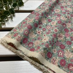 Yu084◇2.0m◇コットンリネン◇2◇graceful flower