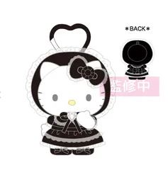 『ハローキティ』ラブリーフリルマスコットキーホルダー ロリータ (ブラック)