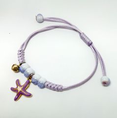 ヒトデ の ブレスレット パープル AUULLA jewelry 241270