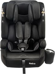 Nebio ネビオ チャイルドシート【R129適合/ISOFIX固定 15ヶ月から12歳 ロングユース 保温保冷ドリンクホルダー付き】ジュニアシート 長く使える 洗える 取付簡単 3way ポップピットG PoPPitG