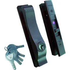 【新品・7営業日以内発送】【即納在庫品】ＡＧＥＮＴ BJ1006 万能引違戸錠　ディンプルシリンダータイプ　ＢＪ－１　ブロンズ【送料無料】【沖縄離島販売不可】