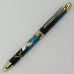 今入手　新品・未使用　藤崎オリジナル　羽生結弦選手衣装モチ－フの玉虫塗ボールペン 玉虫塗ボールペン 羽生結弦さん衣装モチーフ蒔絵 販売スタート