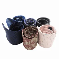 バーバリーブラックレーベル BURBERRY BLACK LABEL ジバンシィ GIVENCHY 含む ネクタイ まとめ 6本セット カジュアル レジメンタルストライプ 総柄 ドット 絹 シルク 紺 ネイビー 他 /GV ■FF