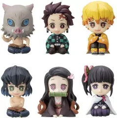【中古】トレーディングフィギュア 全6種セット 「鬼滅の刃 おすわりマスコット」