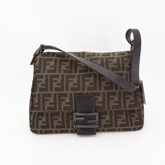 フェンディ Fendi ズッカ マンマバケット ハンドバッグ