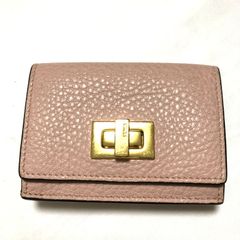 Delvaux デルヴォー Presse プレッセ 三つ折り財布 ピンク - メルカリ
