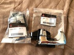 新品 三菱純正 ミニカ ミラージュ CQ2A メッキ フロントドア ドアハンドル 左右 インナー インサイド ドアノブ MINICA MIRAGE DOOR HANDLE