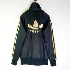 ADIDAS ORIGINALS  STY FOIL FIREBIRD 11AW BLACK×GOLDカラー TRACK JACKET