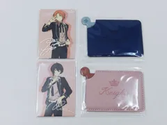 ■【特典のみ/未開封】あんスタ×ラブ・ライナー リキッド Knights カードミラー×2点＆ブロマイドカード×2点 まとめ売り (057)